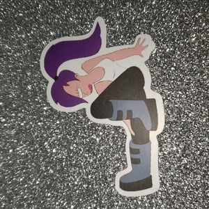 Futurama waterproof sticker Leela